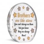 BROTHER GIFTS For Birthday Christmas Acrylic Plaque