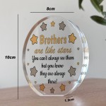 BROTHER GIFTS For Birthday Christmas Acrylic Plaque