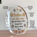 BROTHER GIFTS For Birthday Christmas Acrylic Plaque