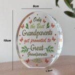 Grandparents Promoted To Great Grandparents Baby Announcement