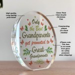 Grandparents Promoted To Great Grandparents Baby Announcement