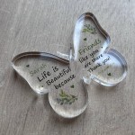 Personalised Gift For Friend Friendship Gifts Acrylic Butterfly