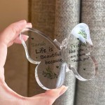 Personalised Gift For Friend Friendship Gifts Acrylic Butterfly