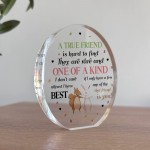 Gift For Best Friend BFF True Friend Gift Acrylic Plaque