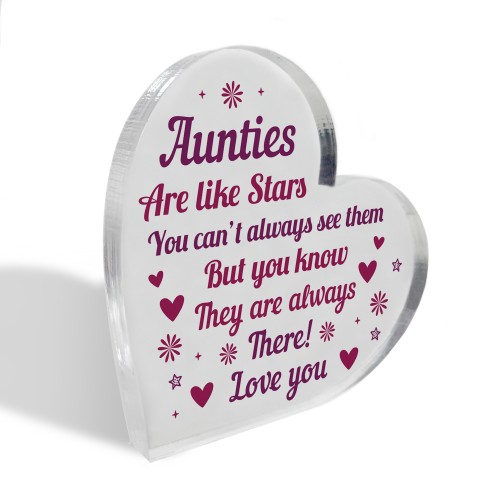 Auntie Gift Aunties Are Like Stars Thank You Gift For Her
