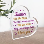 Auntie Plaque Aunties Are Like Stars Thank You Gift For Her