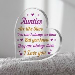 Auntie Plaque Aunties Are Like Stars Thank You Gift For Her
