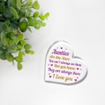 Auntie Plaque Aunties Are Like Stars Thank You Gift For Her