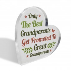 Nanny and Grandad Gift Acrylic Plaque Great Grandparent Gifts