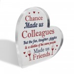 Gift For Colleague For Biirthday Christmas Acrylic Plaque Funny