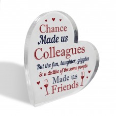 Gift For Colleague For Biirthday Christmas Acrylic Plaque Funny