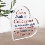 Gift For Colleague For Biirthday Christmas Acrylic Plaque Funny