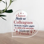 Gift For Colleague For Biirthday Christmas Acrylic Plaque Funny
