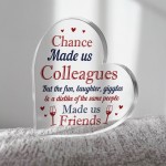Gift For Colleague For Biirthday Christmas Acrylic Plaque Funny