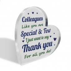 Gift For Colleague For Biirthday Christmas Acrylic Plaque