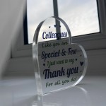 Gift For Colleague For Biirthday Christmas Acrylic Plaque