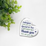 Gift For Colleague For Biirthday Christmas Acrylic Plaque