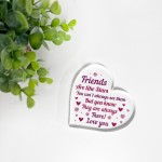 Friendship Plaque Friends Are Like Stars Thank You Gift For Her