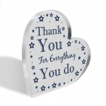 Thank You For Everything You Do Gift For Teacher Colleague