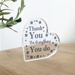 Thank You For Everything You Do Gift For Teacher Colleague