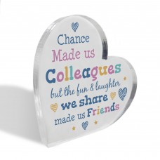 Funny Gift For Colleague For Biirthday Christmas Acrylic Plaque