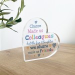 Funny Gift For Colleague For Biirthday Christmas Acrylic Plaque