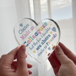 Funny Gift For Colleague For Biirthday Christmas Acrylic Plaque
