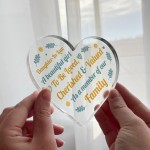 Daughter In Law Gift Loved And Cherished Acrylic Plaque Daughter