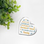 Daughter In Law Gift Loved And Cherished Acrylic Plaque Daughter