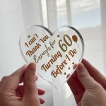 Funny 60th Birthday Gift For Husband Wife Brother Sister Friend 