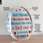 BEST FRIEND PLAQUE Special Thank You Gift For Friend
