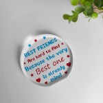 BEST FRIEND PLAQUE Special Thank You Gift For Friend