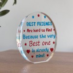 BEST FRIEND PLAQUE Special Thank You Gift For Friend