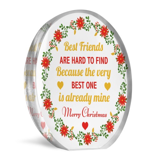 Best Friend Plaque Friend Is Already Mine Gift For Christmas Best Friend Plaque Friend Is Already Mine Gift For Christmas
