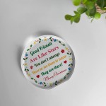 Good Friends Are Like Stars Plaque Long Distance Gift For Friend
