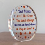 Best Friends Are Like Stars Gift For Long Distance Friend