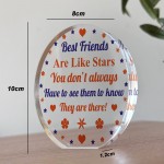Best Friends Are Like Stars Gift For Long Distance Friend