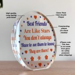 Best Friends Are Like Stars Gift For Long Distance Friend
