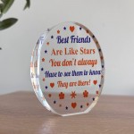 Best Friends Are Like Stars Gift For Long Distance Friend