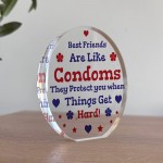 Funny Best Friend Gift Acrylic Plaque Funny Gift For Birthday