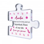 Auntie Birthday Gifts Standing Plaque Keepsake Christmas
