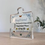 Boyfriend Birthday Gifts Standing Plaque Keepsake Christmas