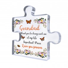 Grandad Birthday Gifts Presents Standing Plaque Keepsake