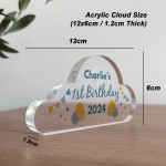 Personalised First Birthday Keepsake Gifts 1st Birthday Gift 