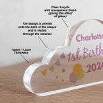 Personalised First Birthday Keepsake Gifts, 1st Birthday Gift