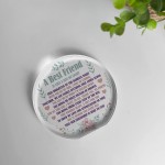 Best Friend Acrylic Plaque, Bestie Gifts For Birthday Christmas