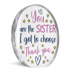 You Are The Sister I Got To Choose Gift For Best Friend Plaque