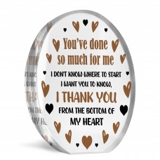 Thank You Gifts For Women Birthday Gifts For Her Acrylic Plaque