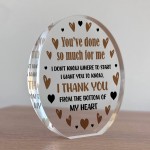 Thank You Gifts For Women Birthday Gifts For Her Acrylic Plaque
