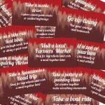 Adventure Guide Coupon Book Couples Boyfriend Girlfriend 